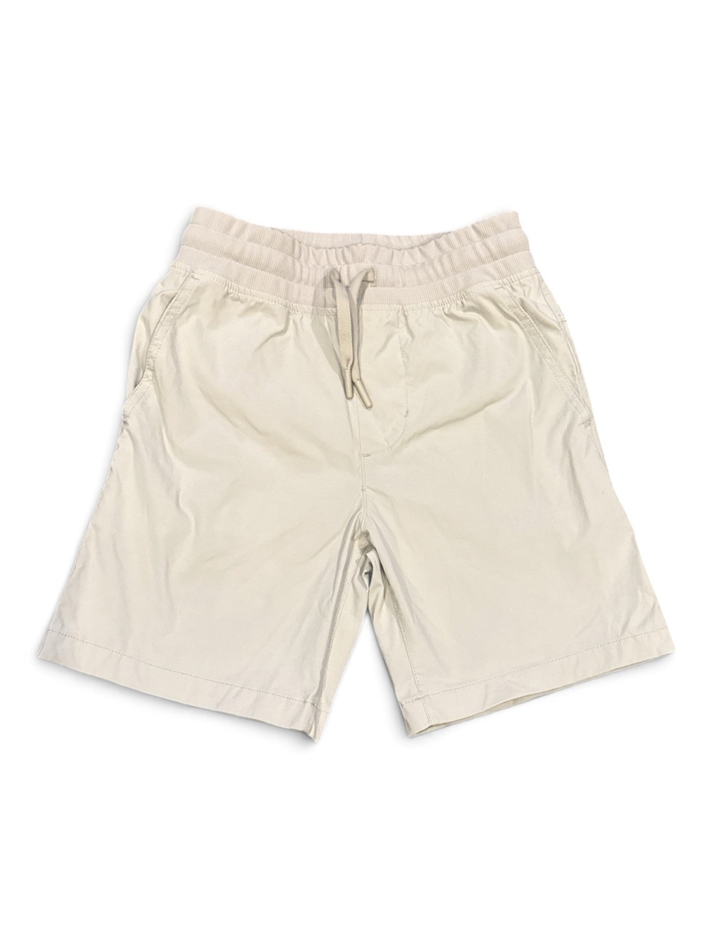 Wonder Nation Youth Medium Pull-On Shorts in Light Beige